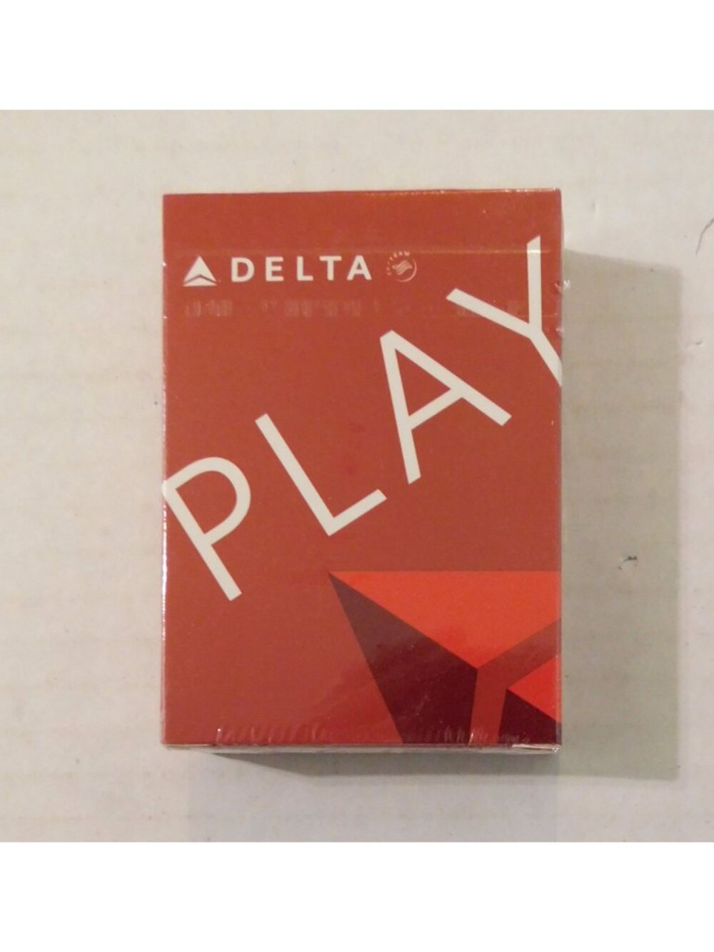 Delta Air Lines Skyteam Playing Cards Red Authentic Deck New Sealed - Picture 3 of 3
